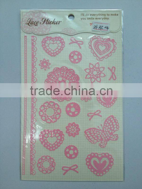 Custom cartoon figure bubbles Sticker book