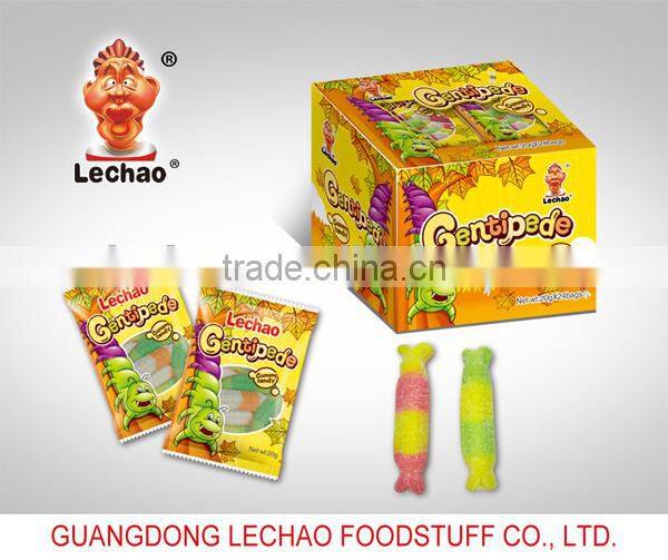 Halal Fruit Gummy Worm Soft Candy