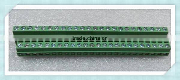 5.0mm Pitch PCB Screw Terminal Block KDG128 300V 12A with UL, CE, Rohs Approved