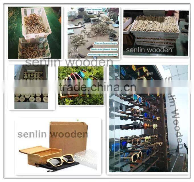 Handmade wood sunglasses skateboard wooden glasses eyewear frames in China high quality custom wood sunglasses