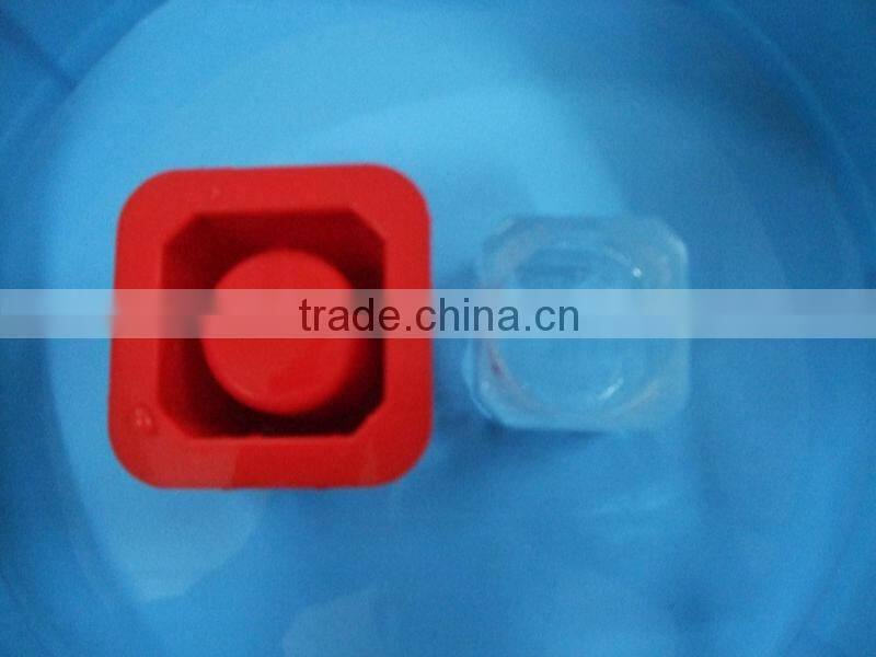 2015 food grade silicone jelly molds frozen food tray silicone ice cube tray