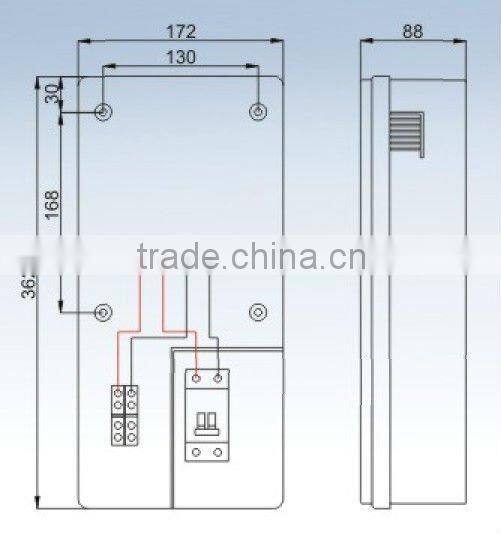 Single phase meter enclosure-HOGN-1KC