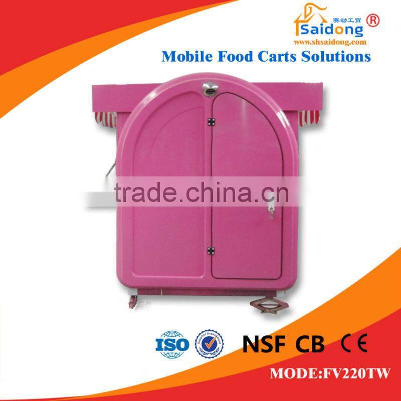 china food cart commercial hot dog cart mobile food cart