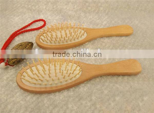 Professional wooden hair brush