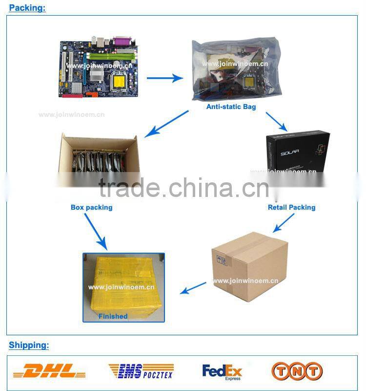 Full compatible dual channel 965G chipset ddr2 G31 parts of the desktop motherboards