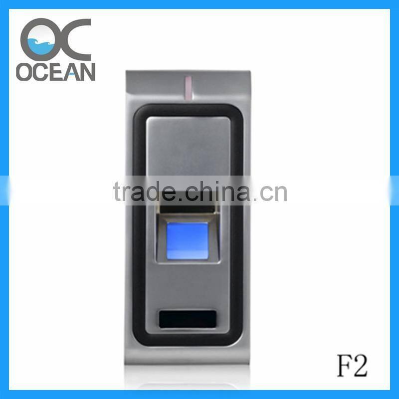 F2 RFID Waterproof Access Controller with IP65 protection Large Fingerprint Capacity Biometric Access Control