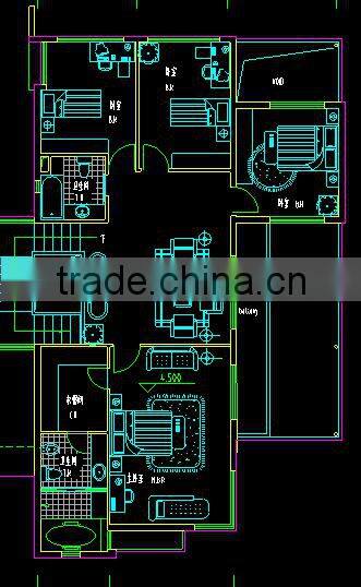 China cheap or luxury prefab villa