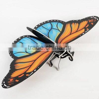 Lively butterfly design 3d jigsaw puzzle game
