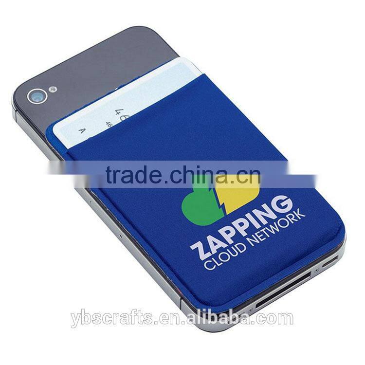 Mobile Phone 3m Sticker Pocket Lycra Phone Pocket