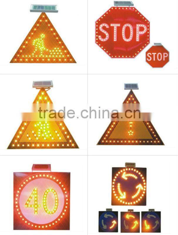 Super brightness Solar Traffic No Parking Sign