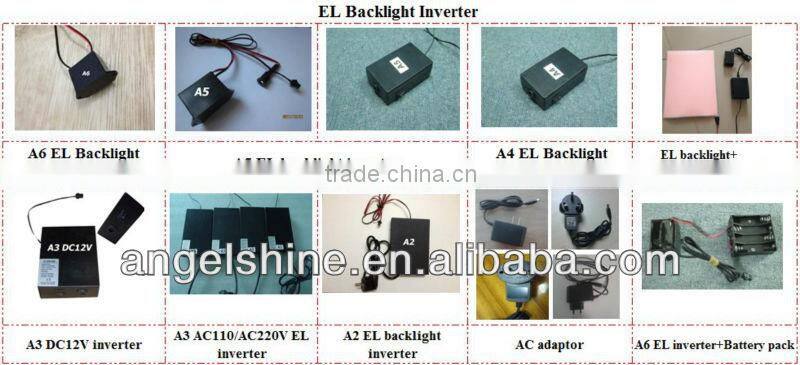 cuttable el backlight A4 size for DIY