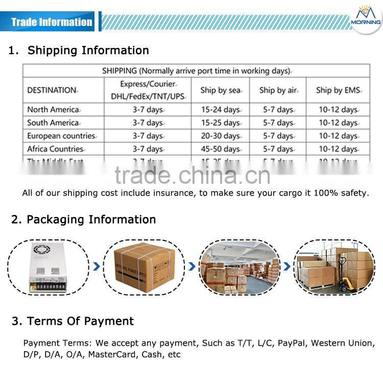 12V 20A AC/DC switching power supply 250W