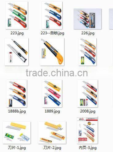 mini plastic pocket key knife 110