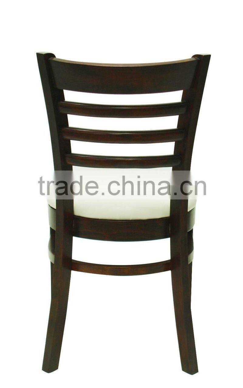 Wholesale modern genuine leather with arm restaurant wooden light weight beach chair