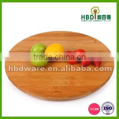 Bamboo lazy suan, lazy susan rotating tray wholeasle