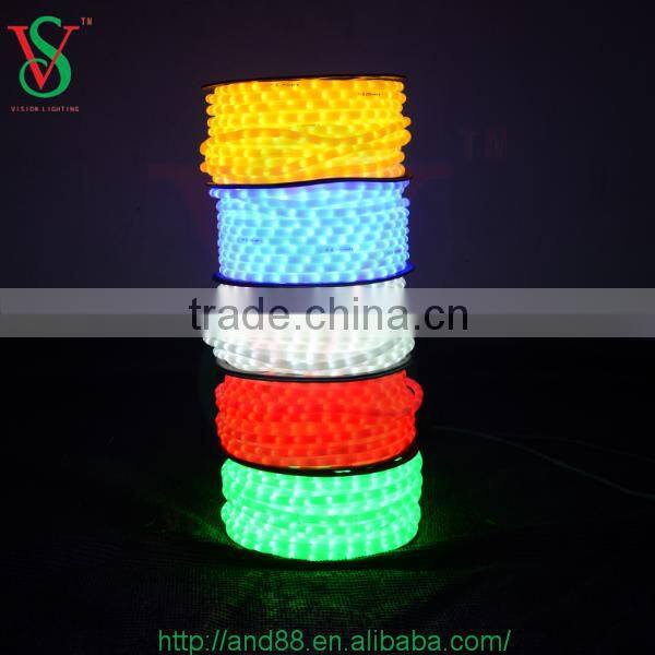 Thin led 220v led rope light for christmas decorations