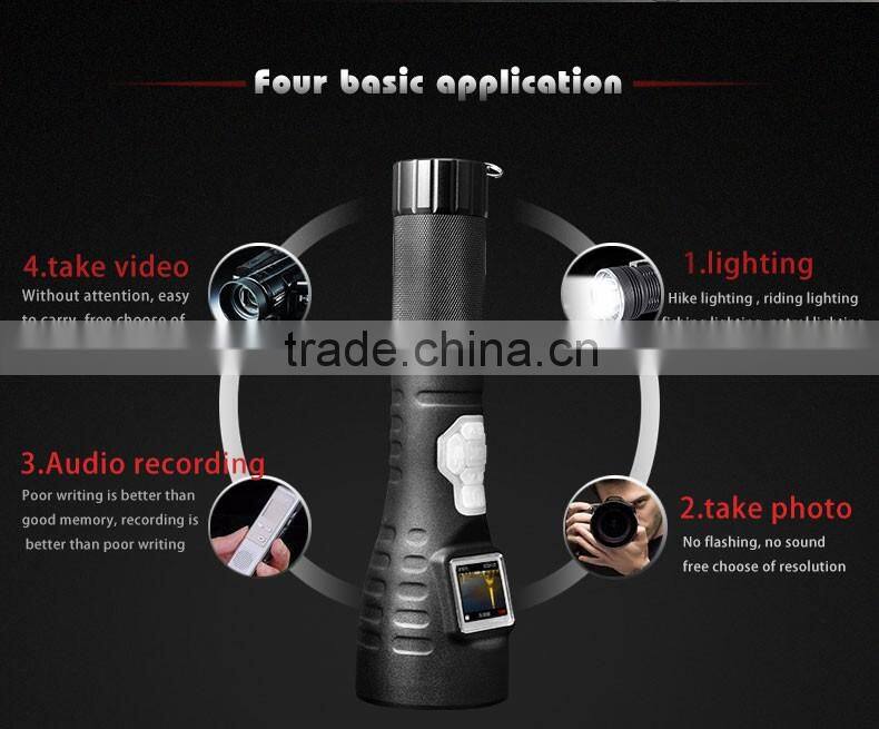 digital video flashlight manufacture suppy IP66