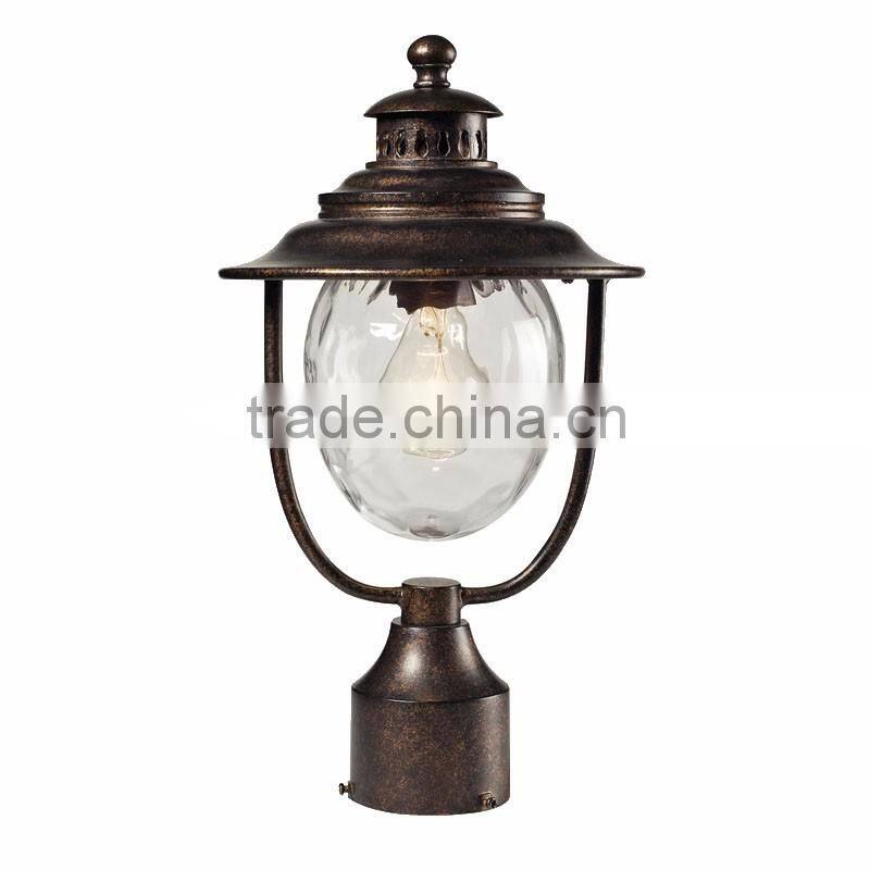 Classical led garden pillar light