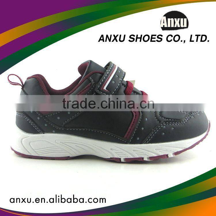 2015 latest sport running shoes for children,air mesh shoes,black/red made in china running shoes for men