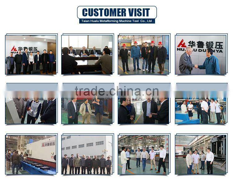 Hydraulic pressure Large size CNC press brake WS67K-400*6000