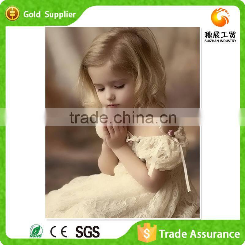 Hot sale manufacturer supply for diy gift little girl angel painting diy crystal diamond painting