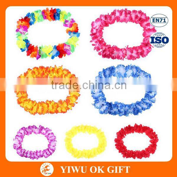 Elegant Flower Necklace Hawaiian Leis
