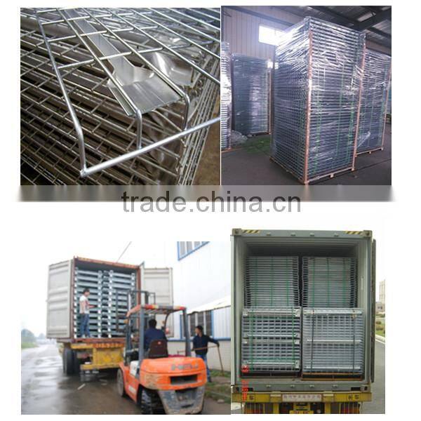 Industrial warehouse use wire mesh decking for shelf
