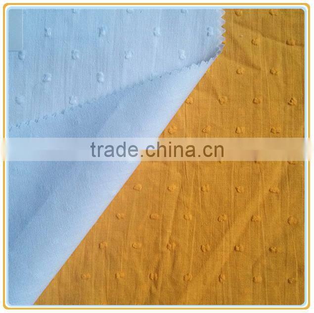 Dyed 100% Cotton Swiss Dot Fabric for Skirts