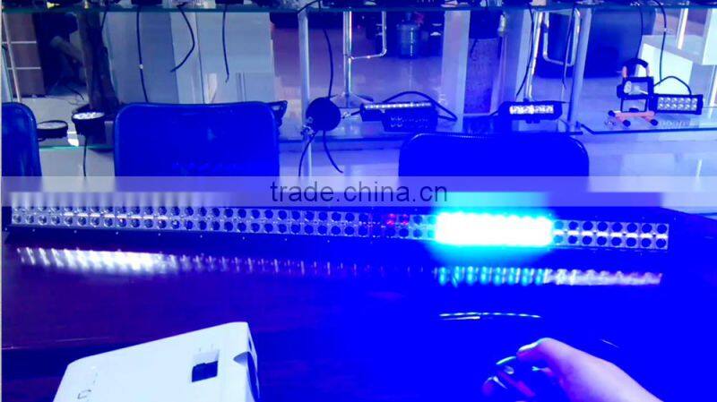 288W 50inch rgb led bar light halo with bluetooth remotes