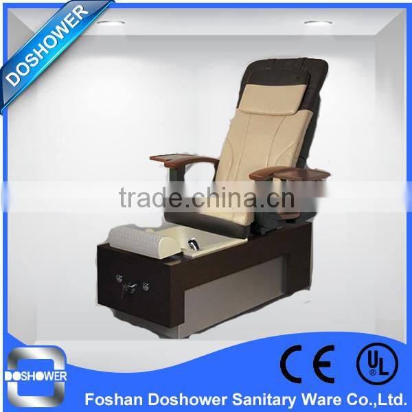 Doshower ladies salons equipment of pedicure chairs white factory sale