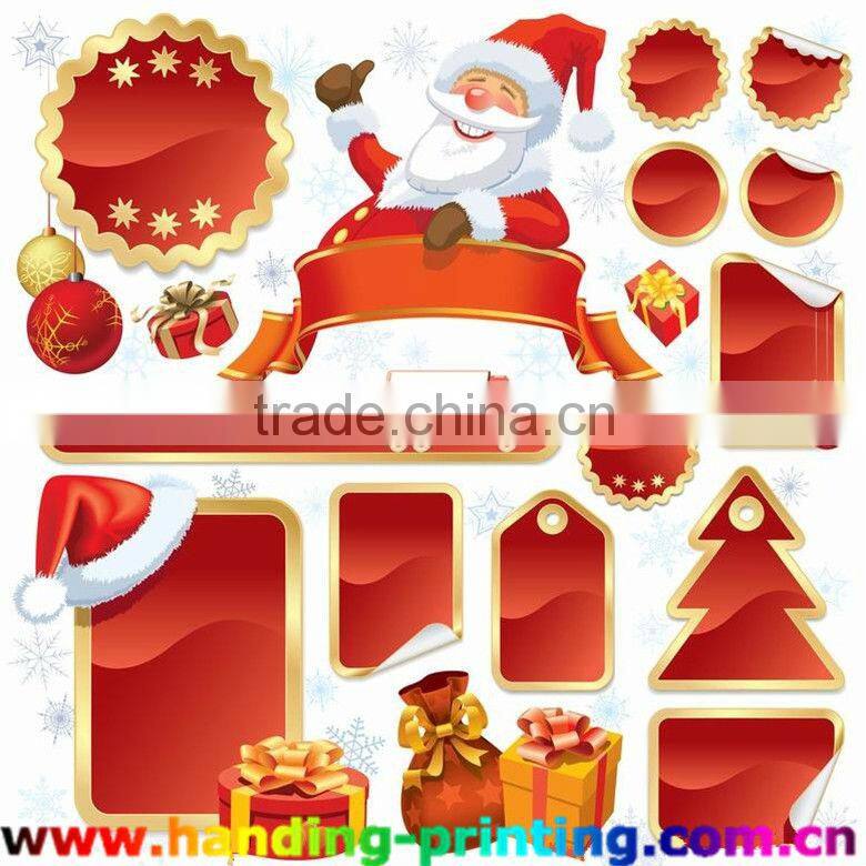 Free Christmas Window Stickers for Promotion