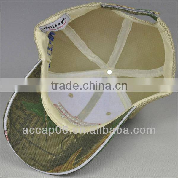 custom embroidery mesh snapback sport hat