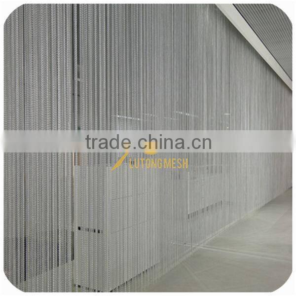 salon decorating metal curtain for divider