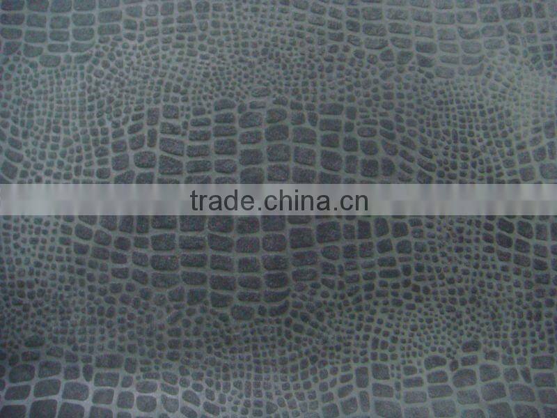 polyester embossed alova fabric