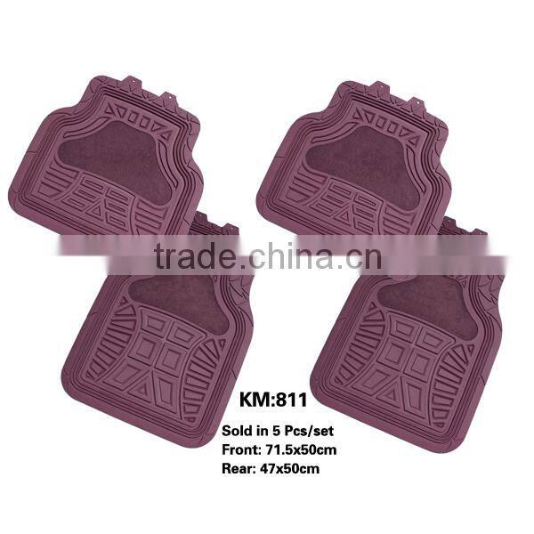 factory outlet pvc material universal car mat