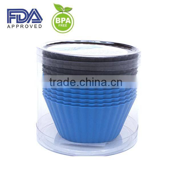 Wholesale Popular Baking Cups FDA silicone cupcake liner to Amazon