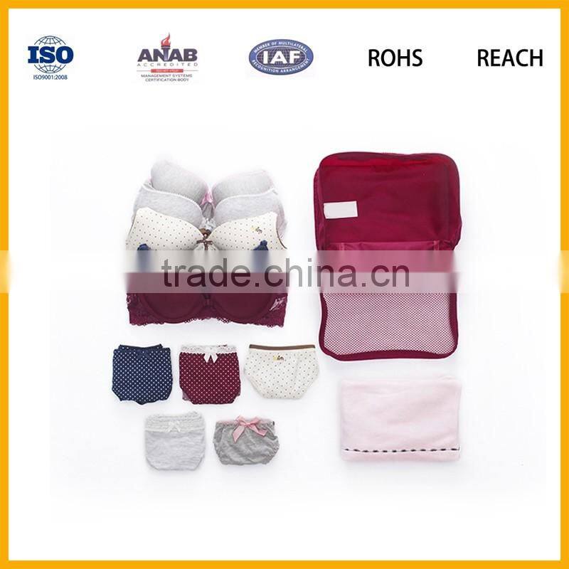 Portable Travel bra underwear strorage bag, multicolor underwear storage bag