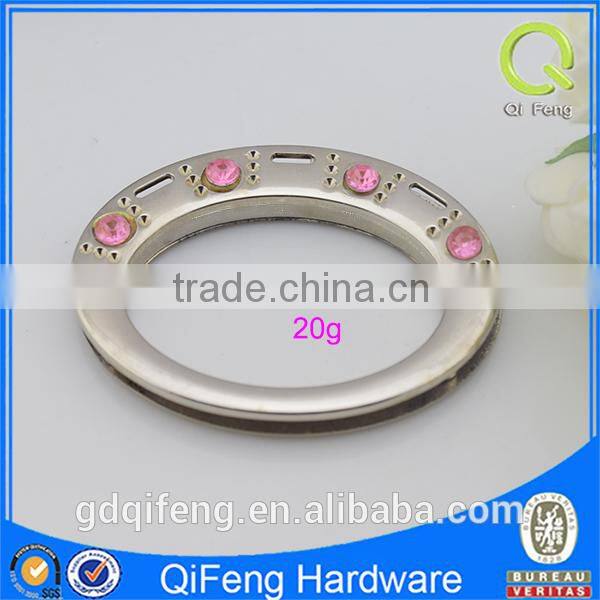 ladies accessories for rhinestone metal eyelet for handbag accessory