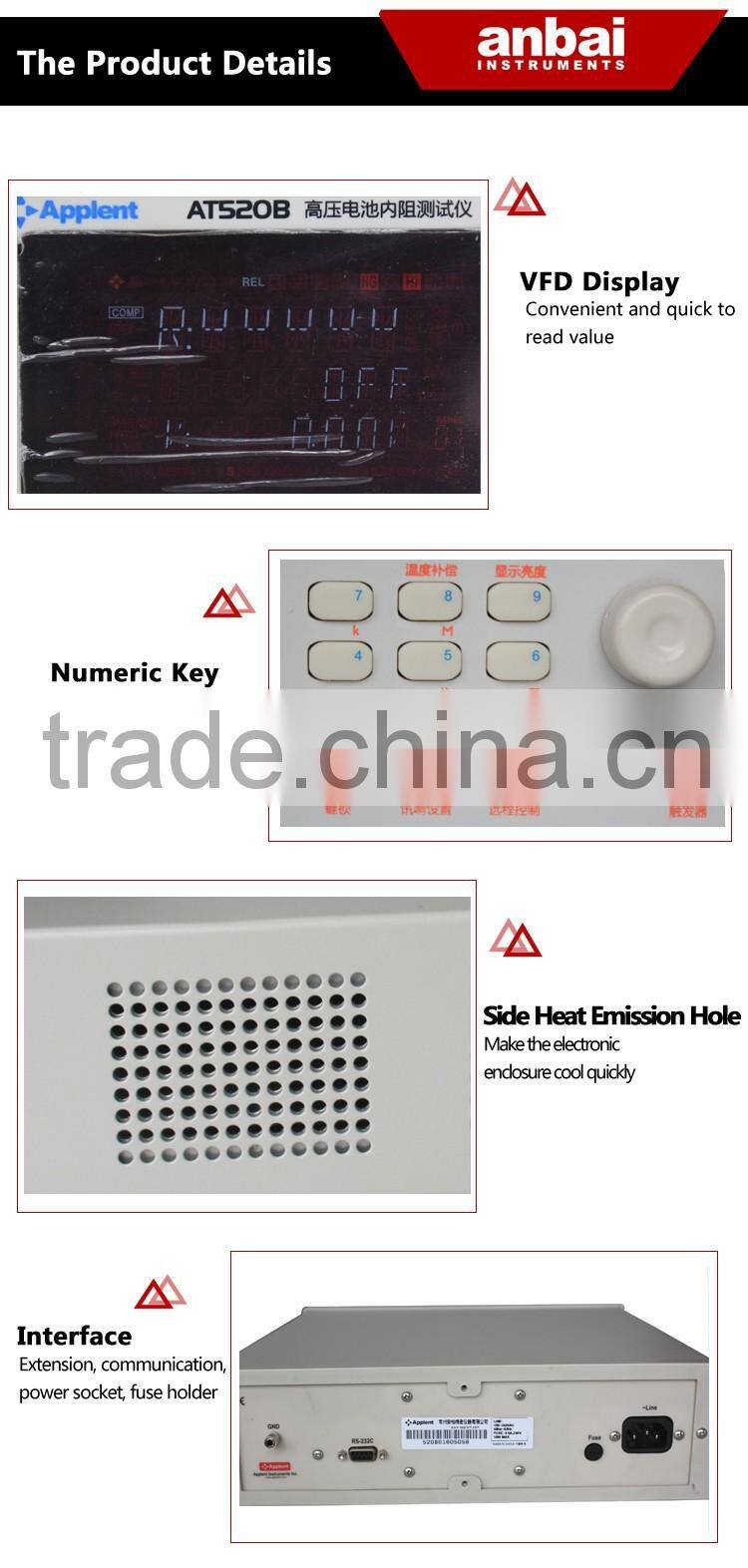 Manufacturer of AT520B High Voltage Battery Tester for Electrombile Battery