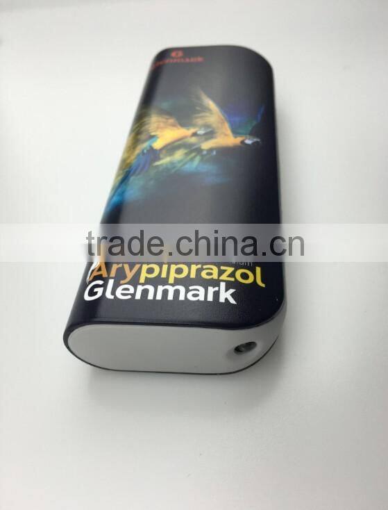 Big capacity White power bank 8000-10000mah, white phone charger 10000mah, promotional gift 10000mah power bank