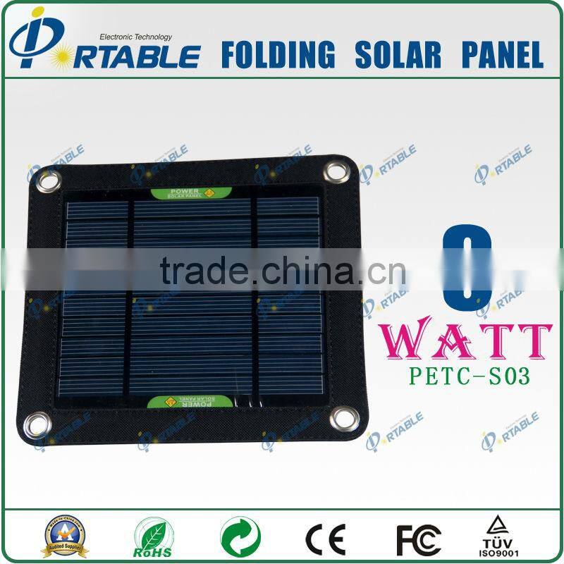 3W mobile solar charger/Solar mobile phone charger/Protable solar charger