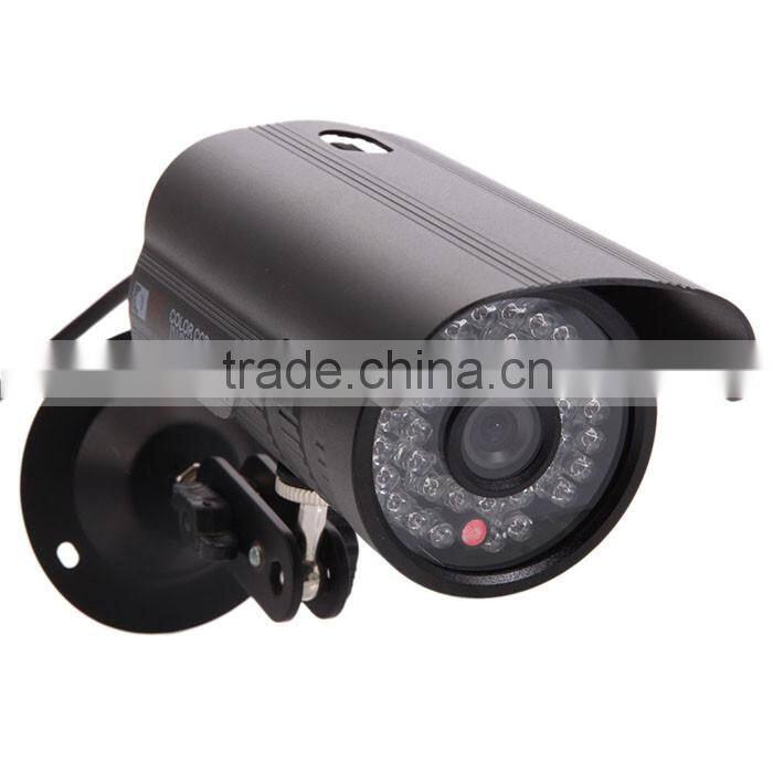 200TVL NTSC 6mm 36-LED Waterproof Infrared Security Camera Outdoor Black