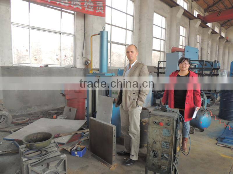 vertical rubber bale cutter/rubber sheet cutter