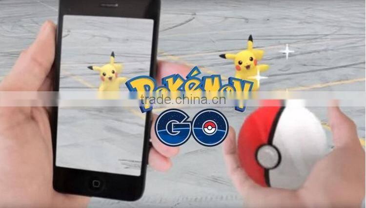 Game Pokemon Go III Powerbank Mobile Poke ball Plush Toy Power Bank Charger 12000mAh