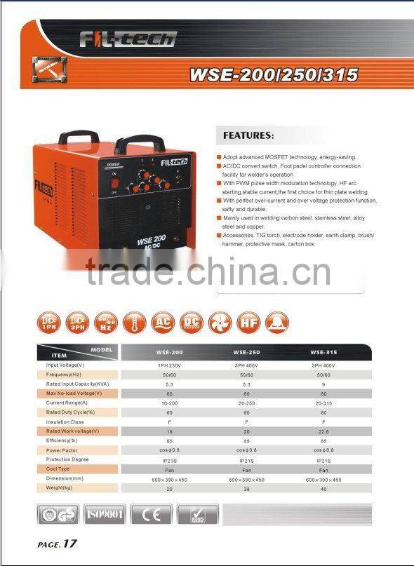 Inverter Welding machine(WSE-200/250/315)