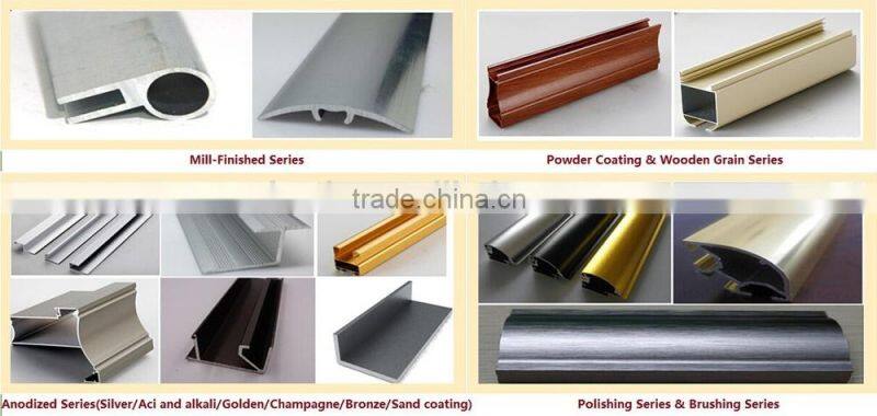 CE Certificated Extruded Aluminum profile to fabricate window frame