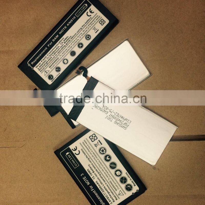 EB-BG920ABE Replacement battery pack for samsung s6 edge with 2550mAh