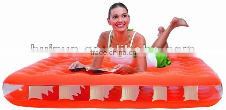 Bestway67387 color transparent flock mattress for sale