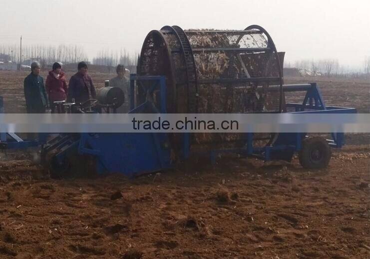 Tractor mounted ginger combine harvester for sale