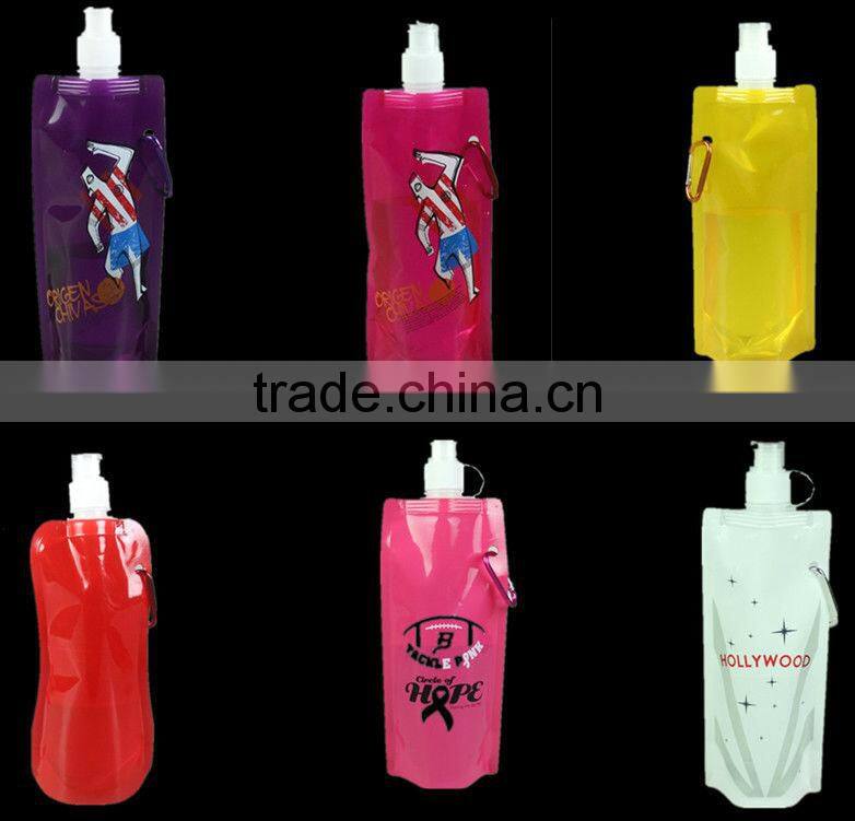 promotion top quality BPA free foldable water bag
